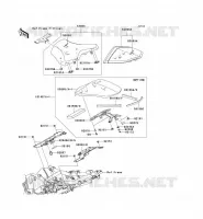SELLE pour Kawasaki Z750