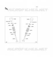 SOUPAPE pour Kawasaki Z750