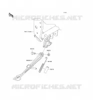 BEQUILLES pour Kawasaki Z750 ABS
