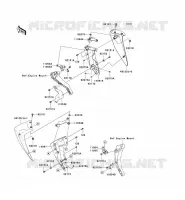 CARENAGE INFERIEUR pour Kawasaki Z750 ABS