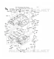 CARTER MOTEUR(S) pour Kawasaki Z750 ABS