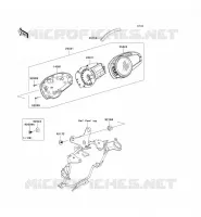 COMPTEURS pour Kawasaki Z750 ABS