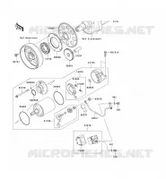 D&Eacute;MARREUR pour Kawasaki Z750 ABS