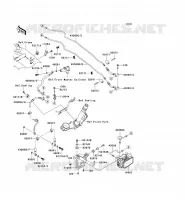 DURITE DE FREIN pour Kawasaki Z750 ABS