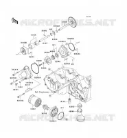 POMPE A HUILE pour Kawasaki Z750 ABS