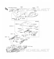 SELLE pour Kawasaki Z750 ABS