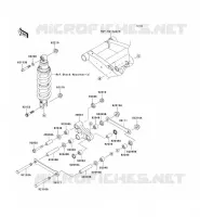 SUSPENSION pour Kawasaki Z750 ABS