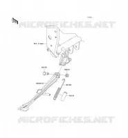 BEQUILLES pour Kawasaki Z750 ABS