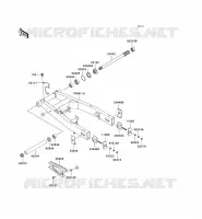 BRAS OSCILLANT pour Kawasaki Z750 ABS