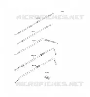 CABLES pour Kawasaki Z750 ABS