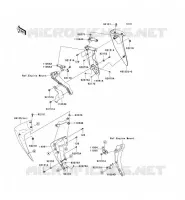 CARENAGE INFERIEUR pour Kawasaki Z750 ABS