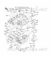 CARTER MOTEUR(S) pour Kawasaki Z750 ABS