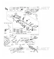CHASSIS EQUIPMENT ELECTRIQUE pour Kawasaki Z750 ABS