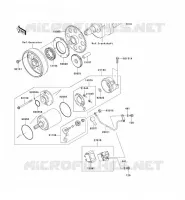 D&Eacute;MARREUR pour Kawasaki Z750 ABS