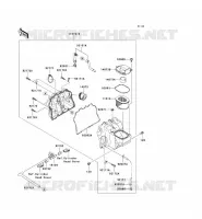 FILTRE A AIR pour Kawasaki Z750 ABS