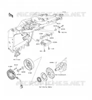 G&Eacute;N&Eacute;RATEUR pour Kawasaki Z750 ABS