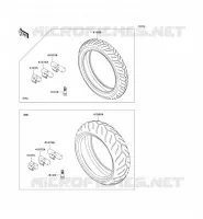 PNEUS pour Kawasaki Z750 ABS