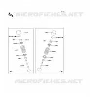 SOUPAPE pour Kawasaki Z750 ABS