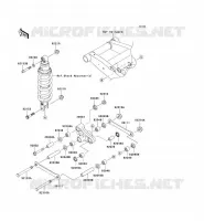 SUSPENSION pour Kawasaki Z750 ABS