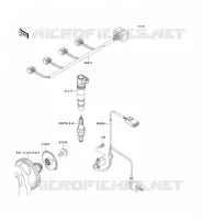 SYSTEME D&acute;ALLUMAGE pour Kawasaki Z750 ABS