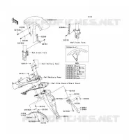 GARDE BOUE pour Kawasaki Z750 ABS