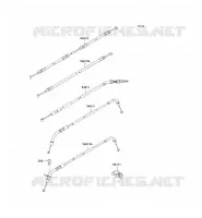 CABLES pour Kawasaki Z750R