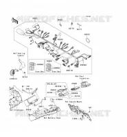 CHASSIS EQUIPMENT ELECTRIQUE pour Kawasaki Z750R