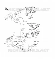 &Eacute;CHAPPEMENT pour Kawasaki Z750R