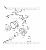 EMBRAYAGE pour Kawasaki Z750R