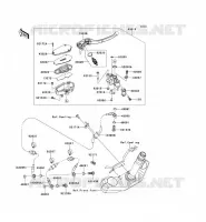 MAITRE CYLINDRE AV pour Kawasaki Z750R