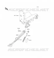 BEQUILLES pour Kawasaki Z750R ABS