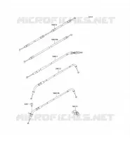 CABLES pour Kawasaki Z750R ABS