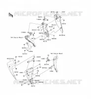 CARENAGE INFERIEUR pour Kawasaki Z750R ABS