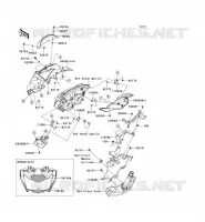 CARENAGE pour Kawasaki Z750R ABS