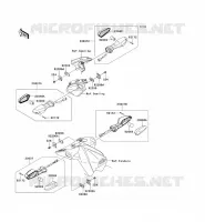 CLIGNOTANTS pour Kawasaki Z750R ABS