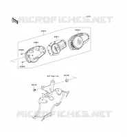 COMPTEURS pour Kawasaki Z750R ABS