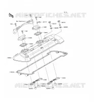 COUVRE CULASSE pour Kawasaki Z750R ABS