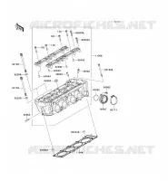CULASSE pour Kawasaki Z750R ABS
