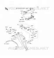 FEUX ARRI&Egrave;RE(S) pour Kawasaki Z750R ABS