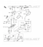 GUIDON pour Kawasaki Z750R ABS