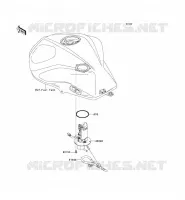 POMPE A ESSENCE pour Kawasaki Z750R ABS