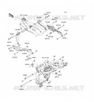 SUPPORT MOTEUR pour Kawasaki Z750R ABS