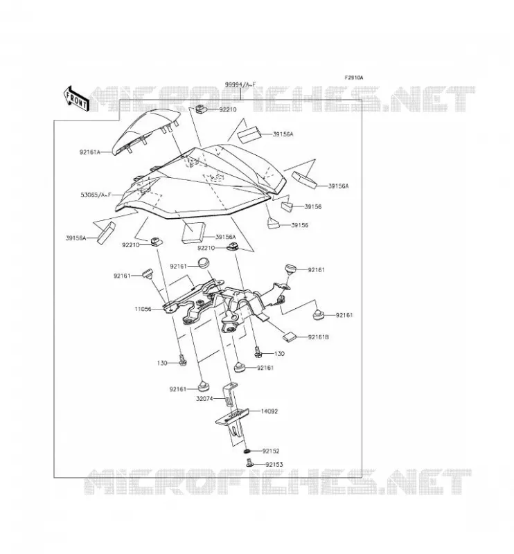 ACCESSOIRE (COUVRE SELLE) Kawasaki MOTOS 800 2015 Z800  ZR800AFF