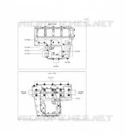 BOULON CARTER MOTEUR pour Kawasaki Z800 ABS