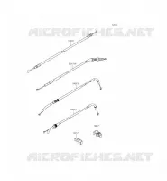 CABLES pour Kawasaki Z800 ABS