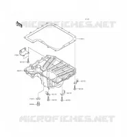 CARTER INFERIEUR pour Kawasaki Z800 ABS