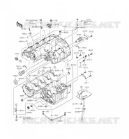 CARTER MOTEUR(S) pour Kawasaki Z800 ABS