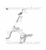 CH&Acirc;SSIS pour Kawasaki Z800 ABS