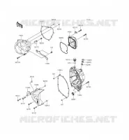 COUVERCLES MOTEUR pour Kawasaki Z800 ABS