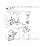 FILTRE A AIR pour Kawasaki Z800 ABS